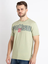 Mens Printed Round Neck T-Shirt